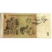 AUSTRALIA 1966 . ONE 1 DOLLAR BANKNOTE . COOMBS/WILSON . FIRST PREFIX AAA
